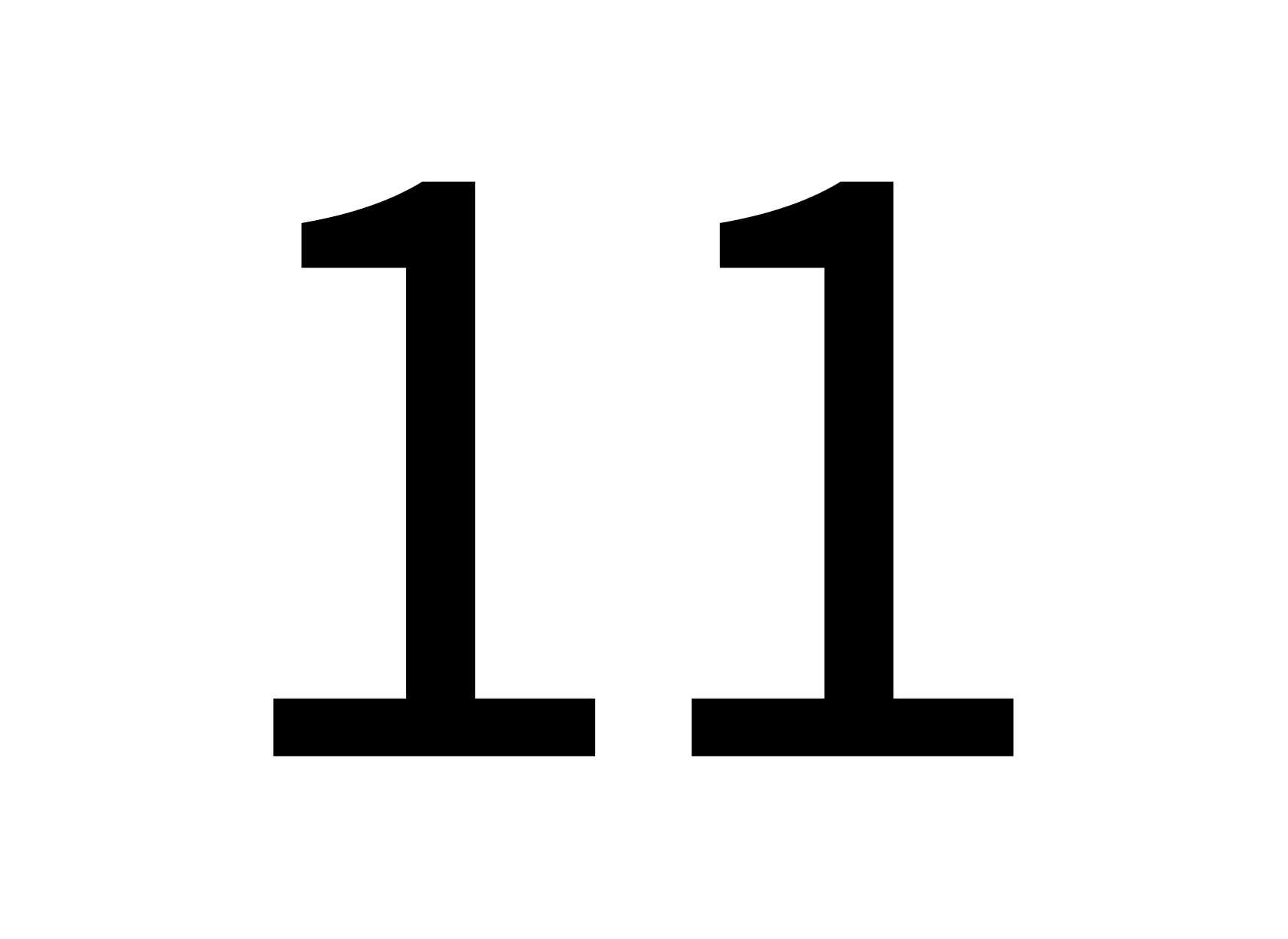 11