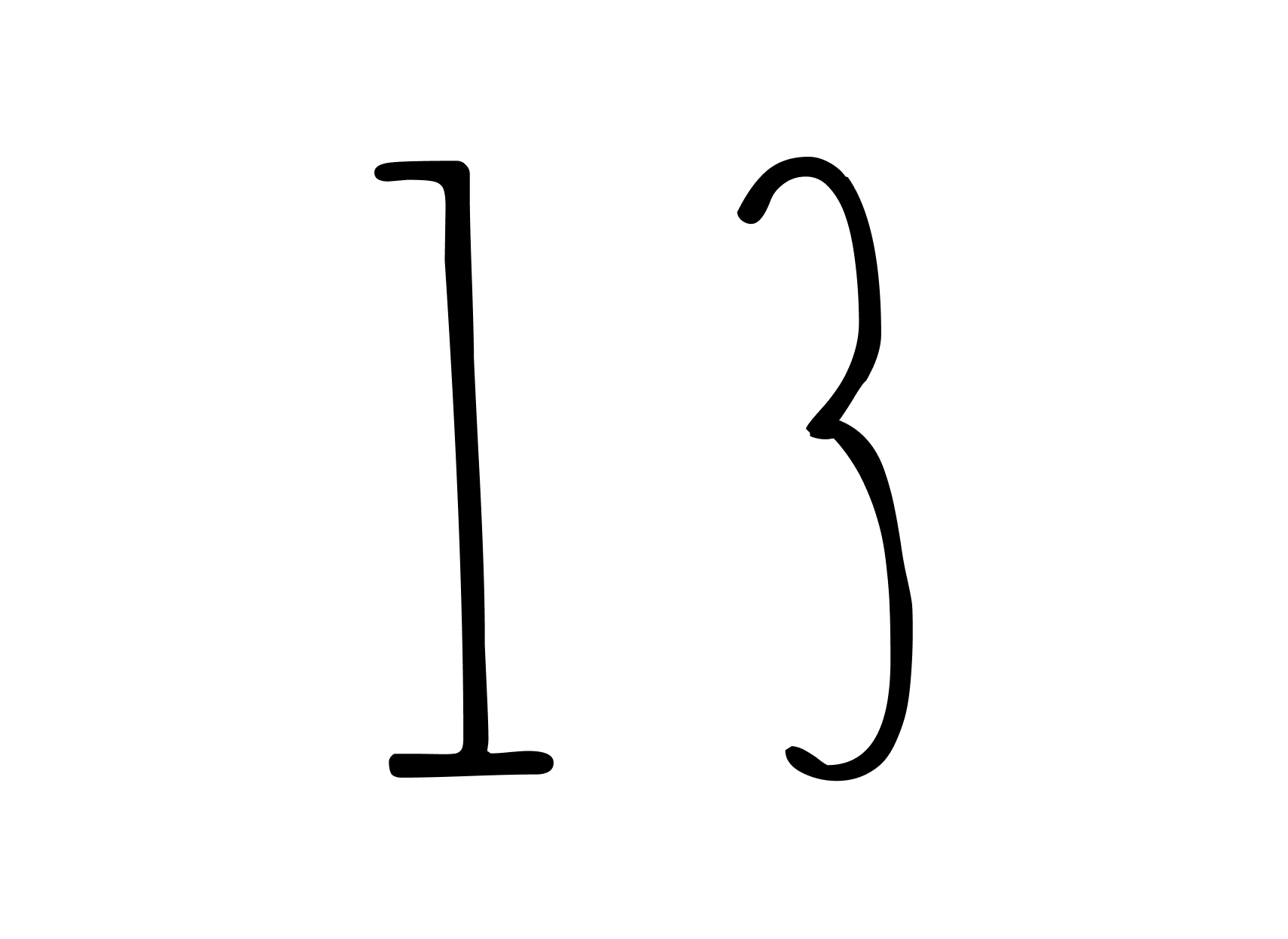 13