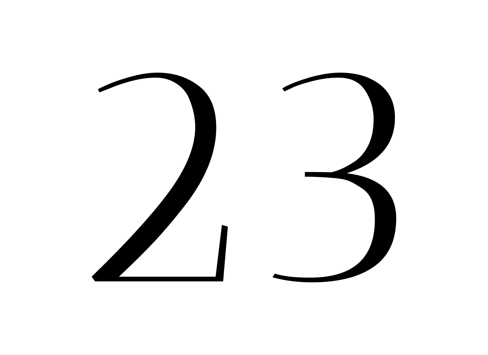 23