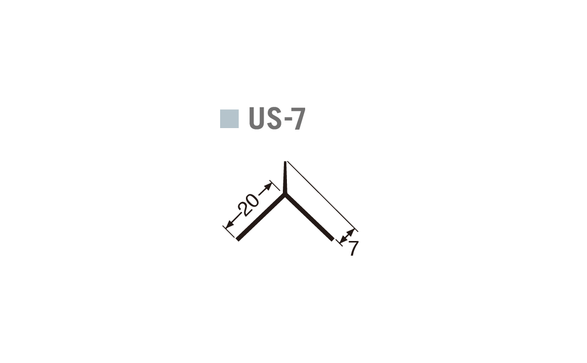 US-7 （10角）_寸法図